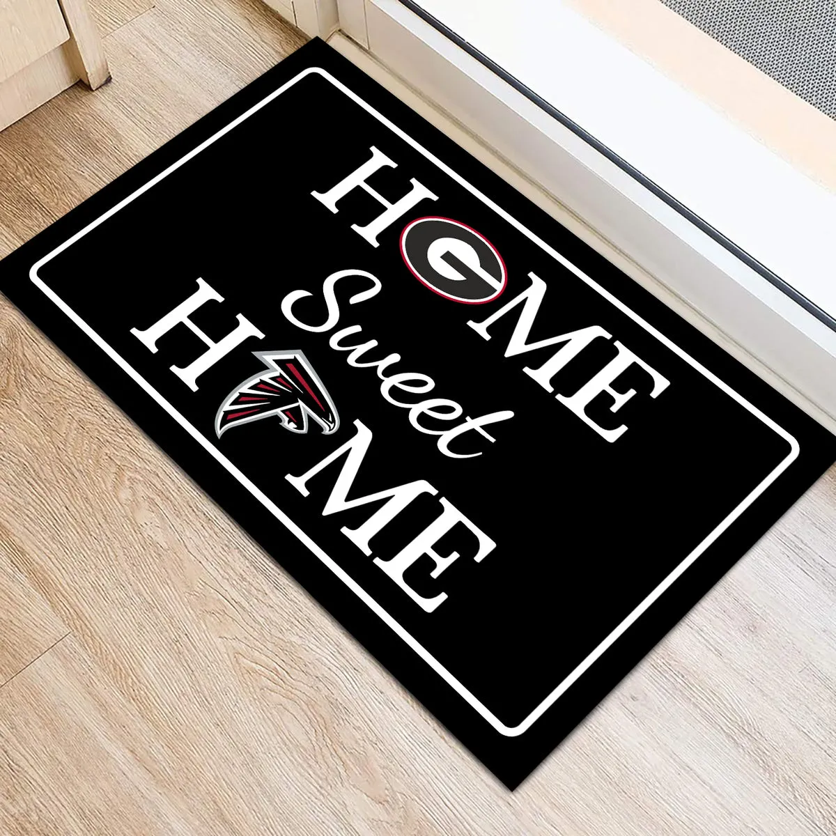 Home Sweet Home - Customized Doormat For Bruce R Lewis Jr - Anti Slip Indoor Doormat