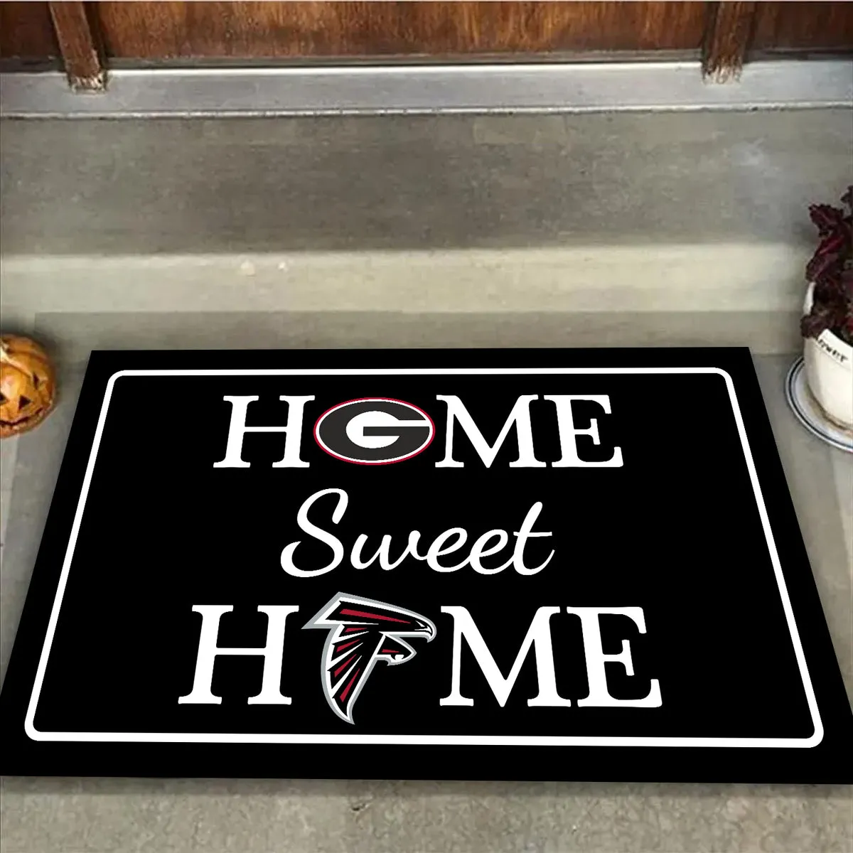 Home Sweet Home - Customized Doormat For Bruce R Lewis Jr - Anti Slip Indoor Doormat