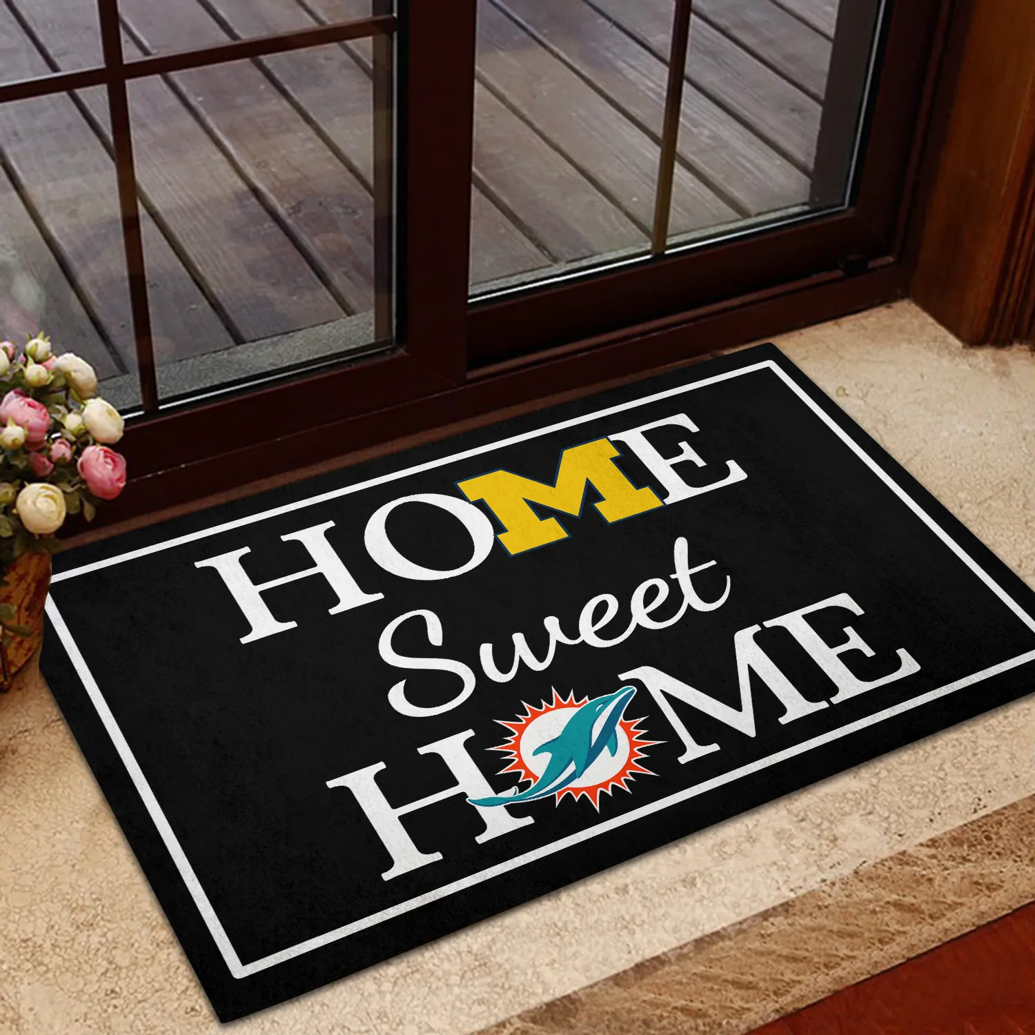 Home Sweet Home - Customized Doormat For Randy Kristi Reeg - Anti Slip Indoor Doormat