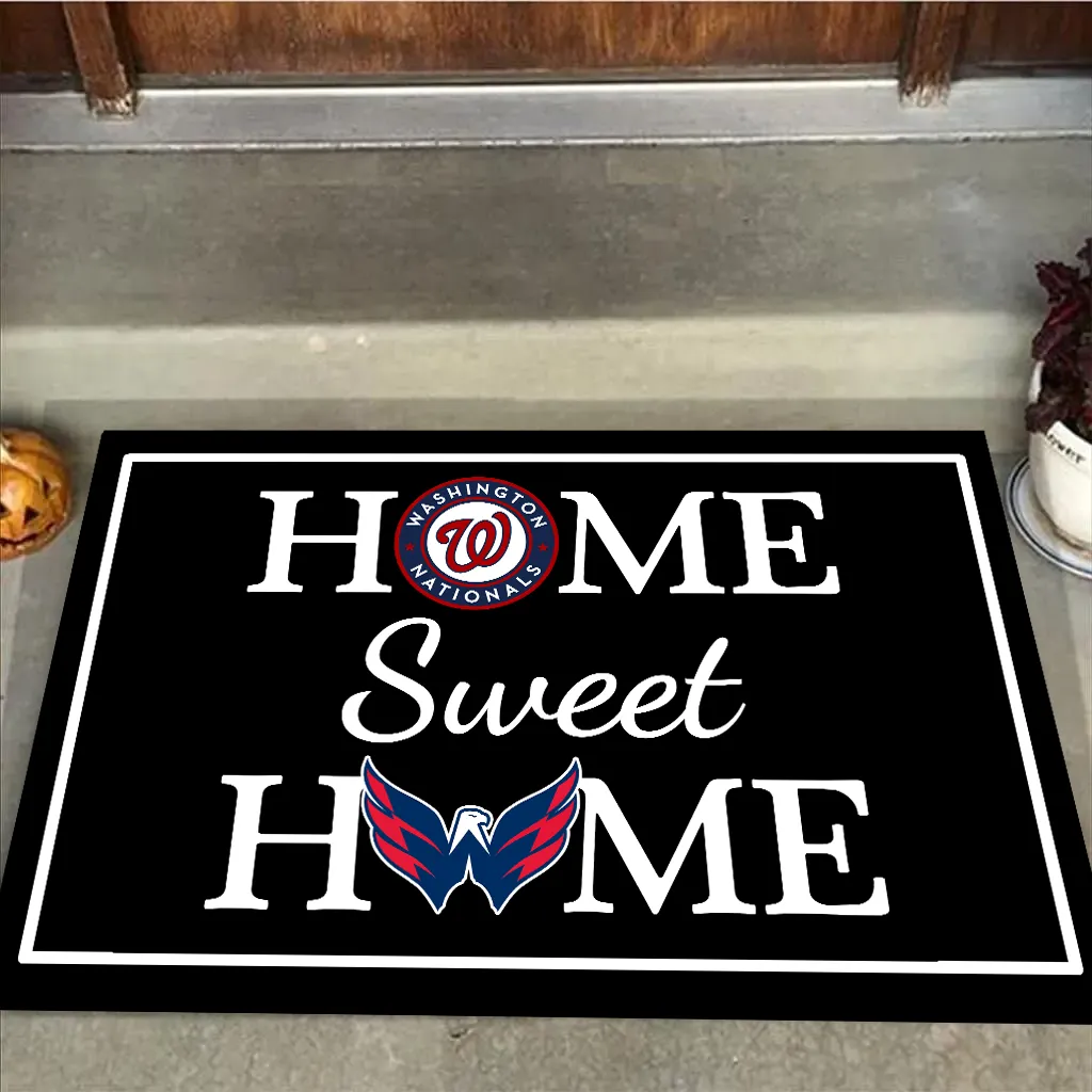 Home Sweet Home - Washington NTN And Washington CPT - Anti Slip Indoor Doormat