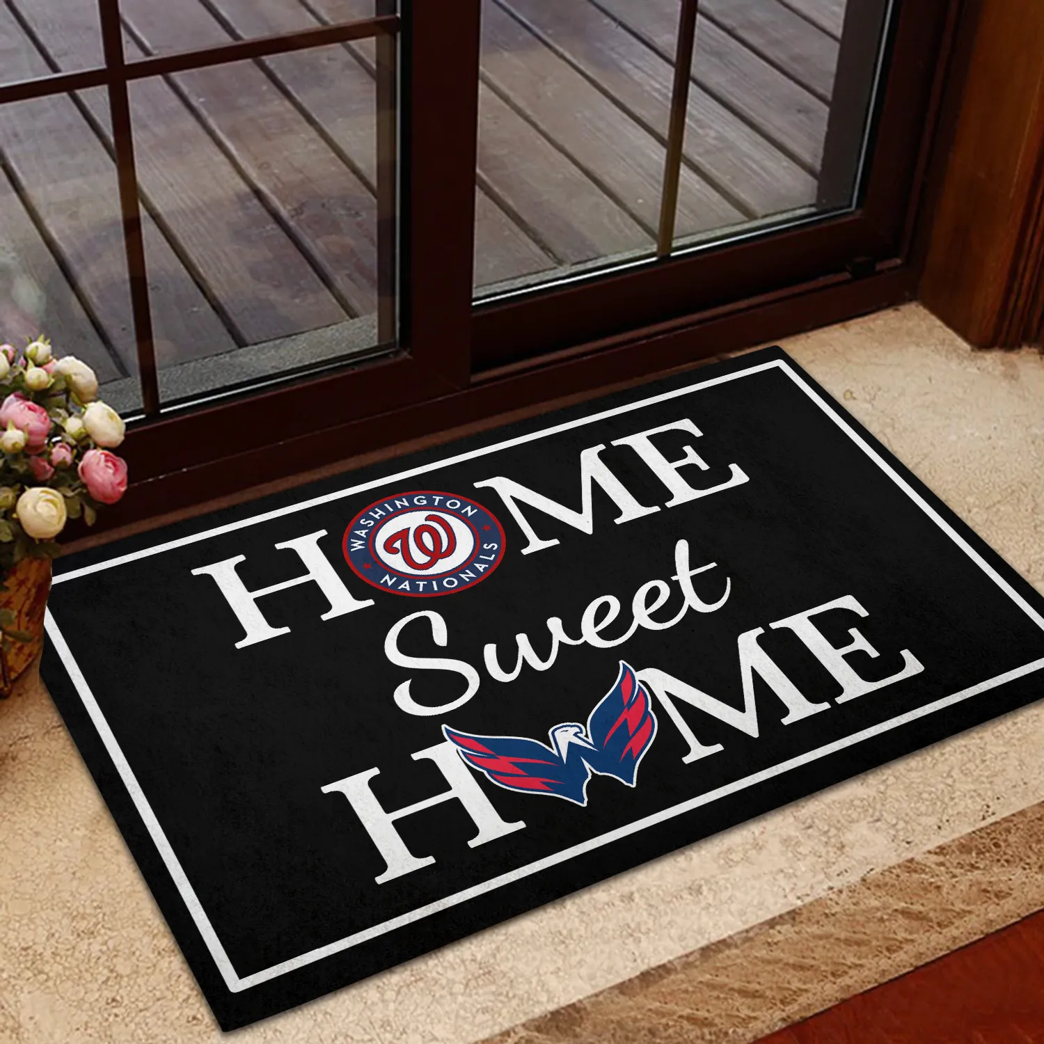 Home Sweet Home - Washington NTN And Washington CPT - Anti Slip Indoor Doormat