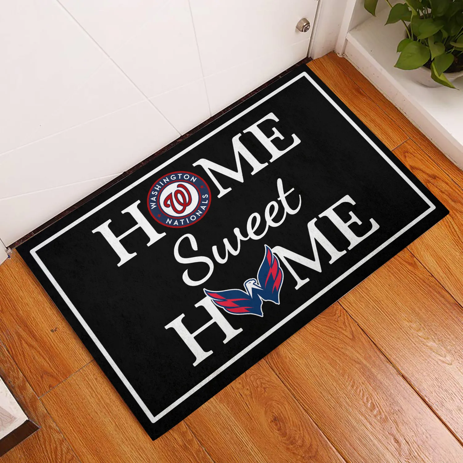 Home Sweet Home - Washington NTN And Washington CPT - Anti Slip Indoor Doormat