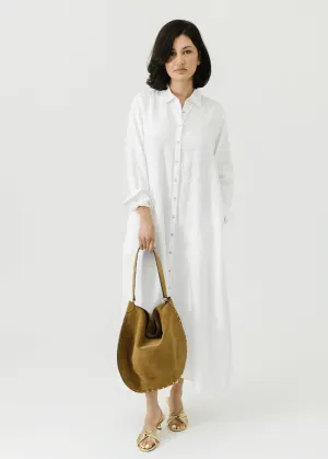 Isabel Marant Oskan Hobo Bag in Taupe