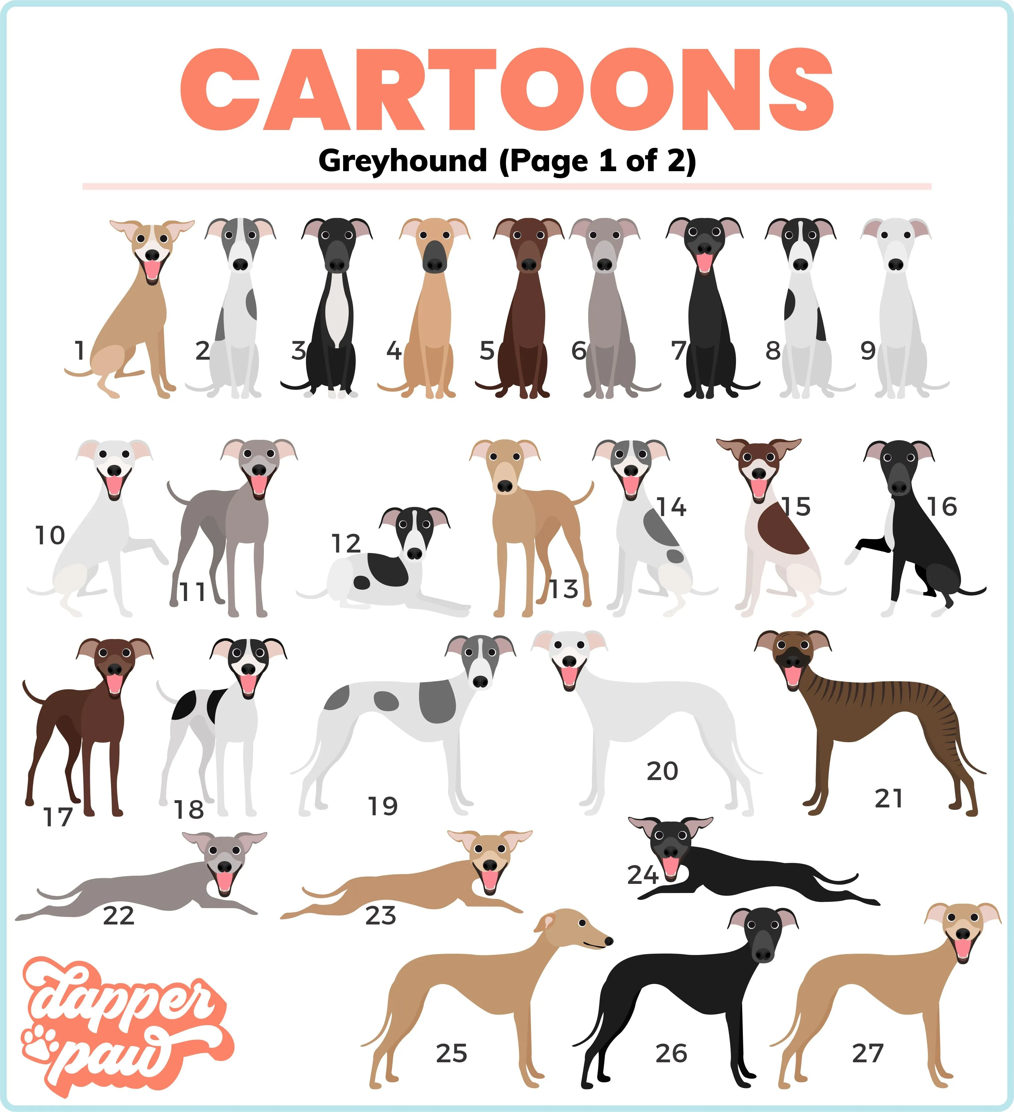 Italian Greyhound Mouse Pad