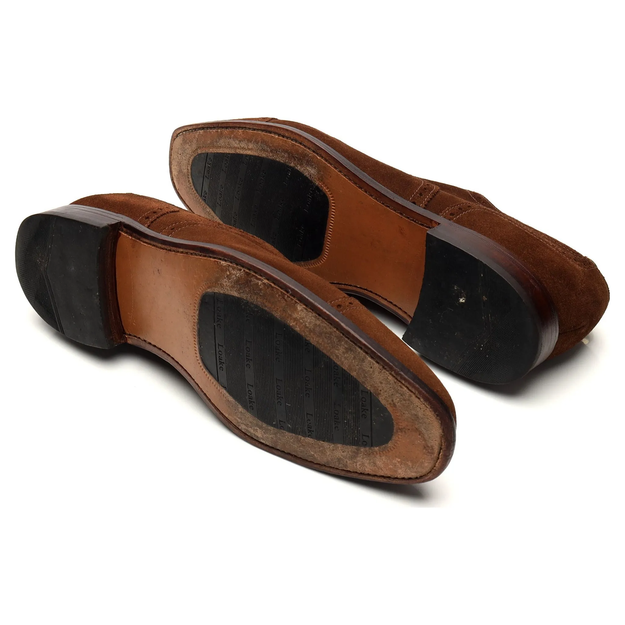 'James' Brown Suede Oxford Brogues UK 10.5 G