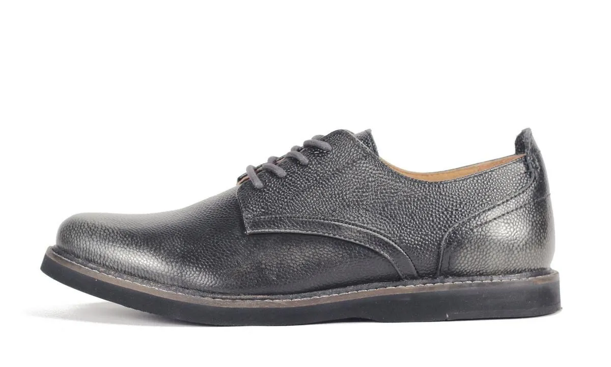 JD Fisk Jonas Dark Grey Oxford Shoe Oxford Dark Grey