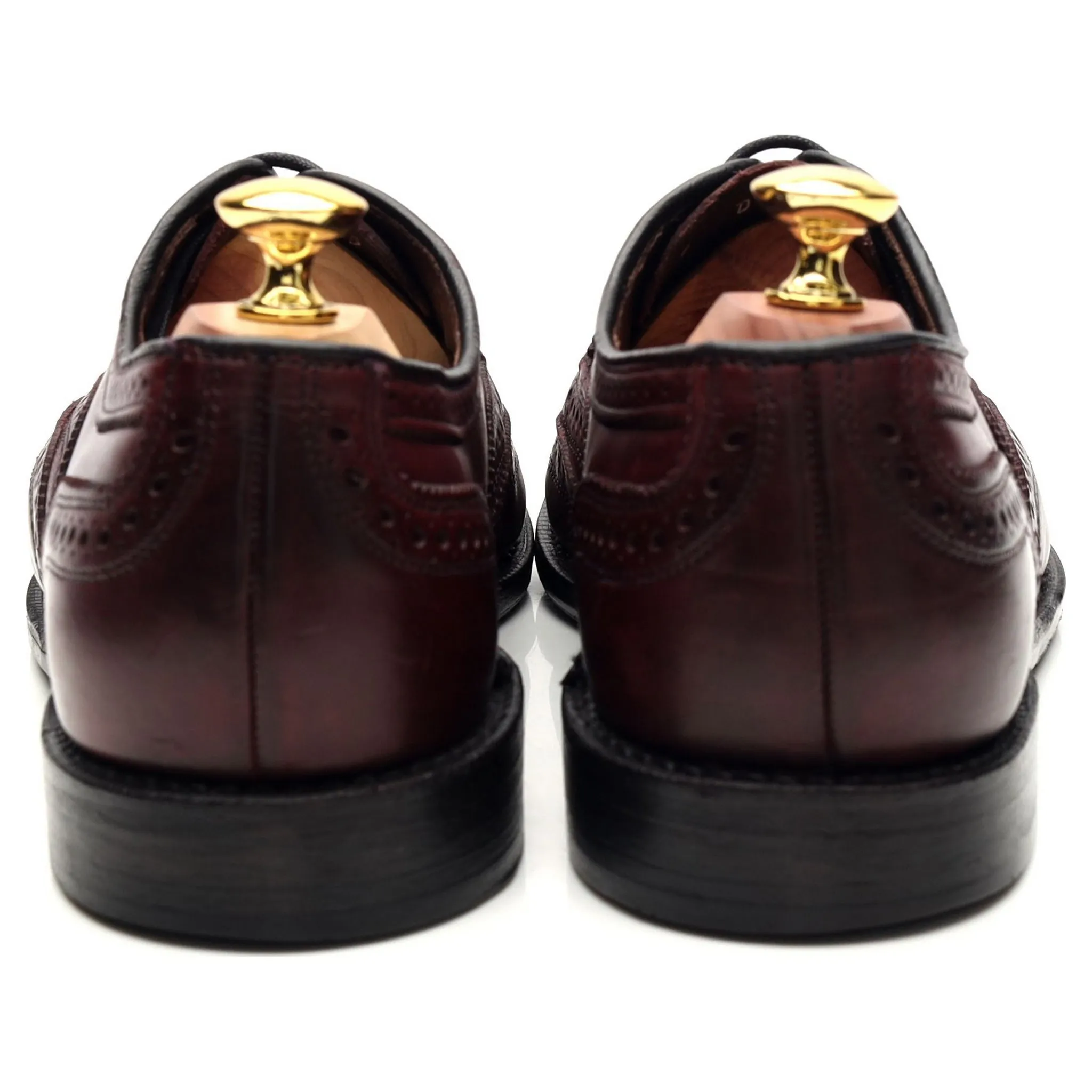 'Jefferson 2.0' Burgundy Leather Oxford Brogue UK 8 US 9 E