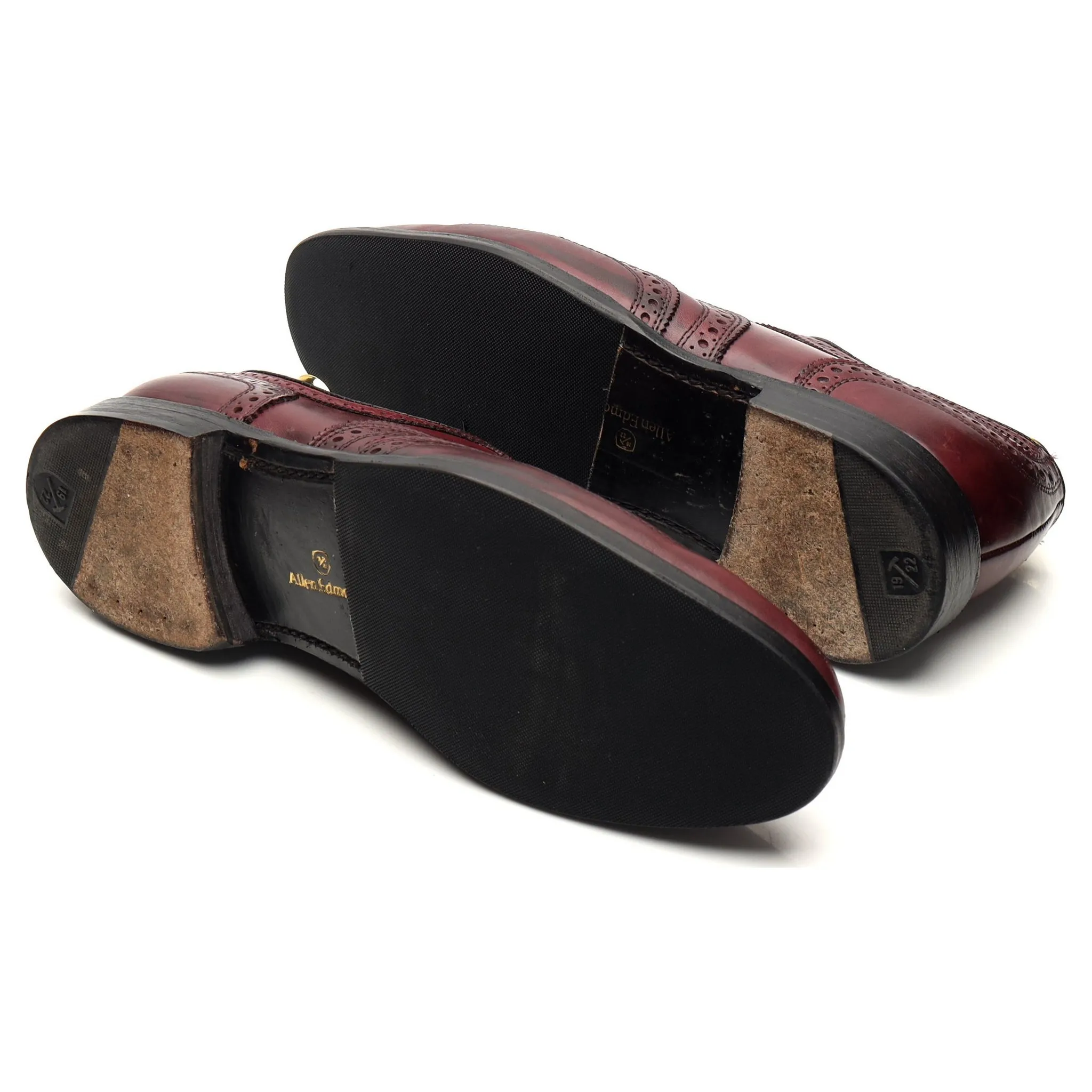 'Jefferson 2.0' Burgundy Leather Oxford Brogue UK 8 US 9 E