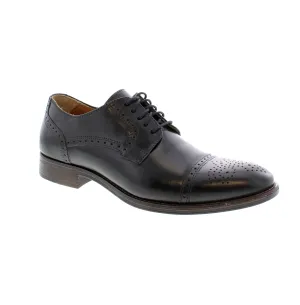 Johnston & Murphy Lewis Cap Toe - Black