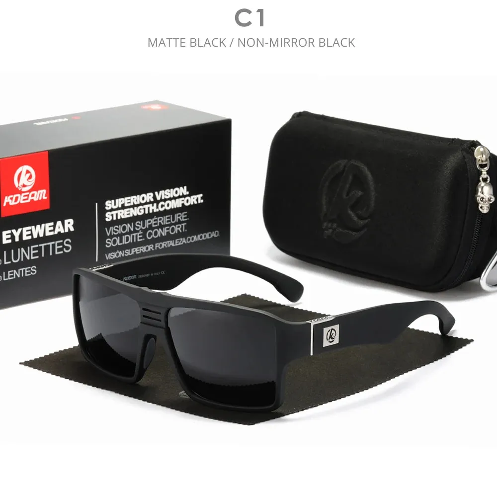 KDEAM VisionX Square - Men’s Polarized UV400 Defender