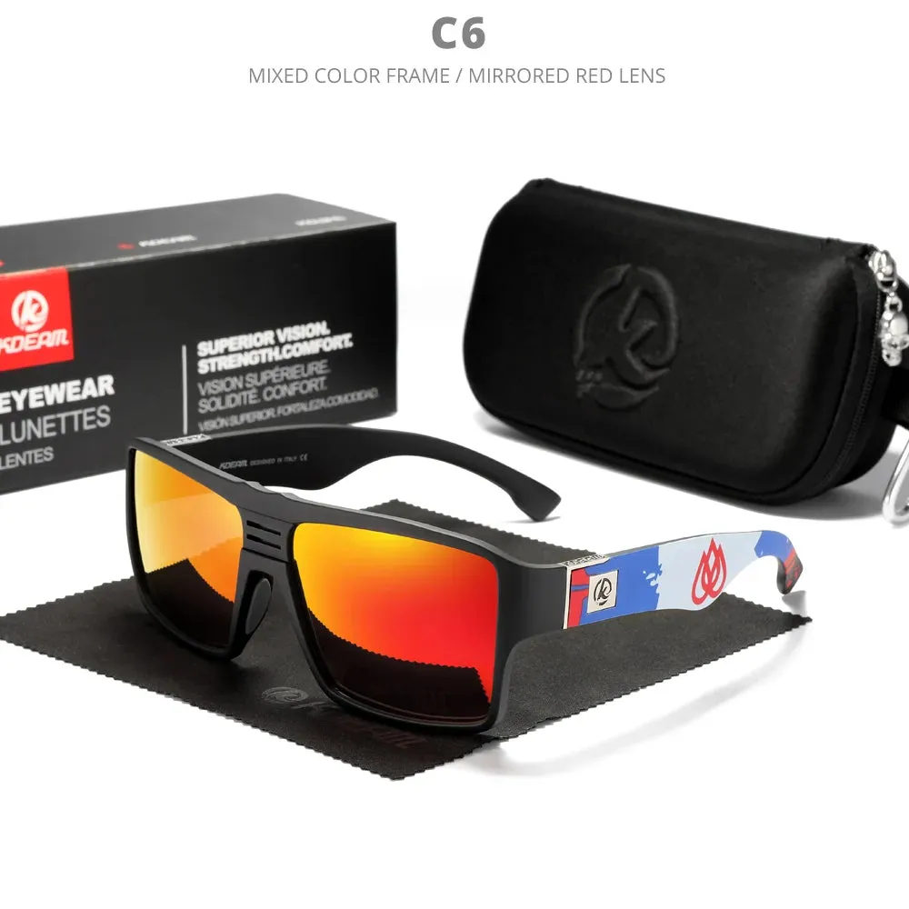 KDEAM VisionX Square - Men’s Polarized UV400 Defender