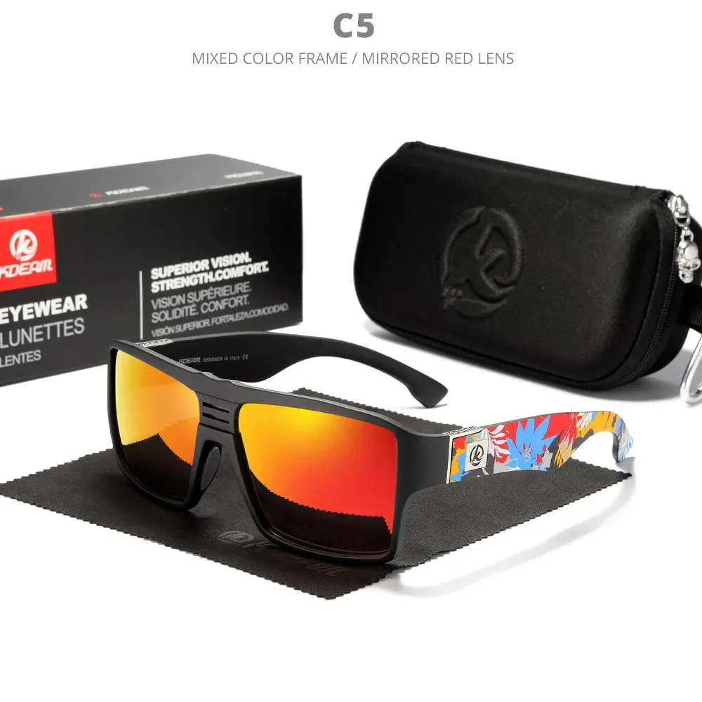 KDEAM VisionX Square - Men’s Polarized UV400 Defender