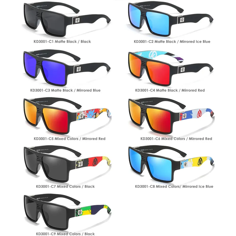 KDEAM VisionX Square - Men’s Polarized UV400 Defender