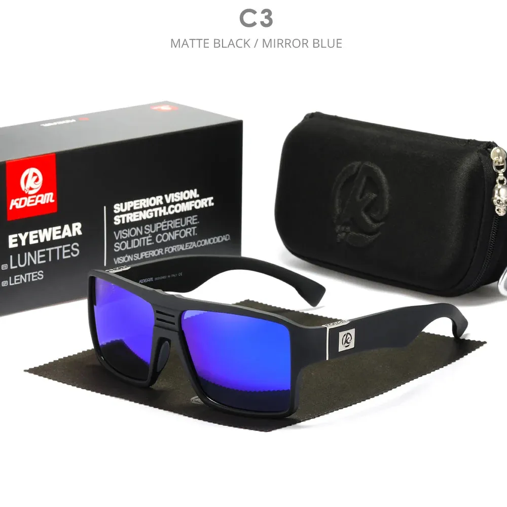 KDEAM VisionX Square - Men’s Polarized UV400 Defender