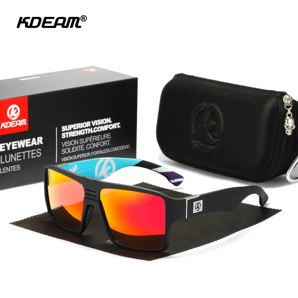 KDEAM VisionX Square - Men’s Polarized UV400 Defender