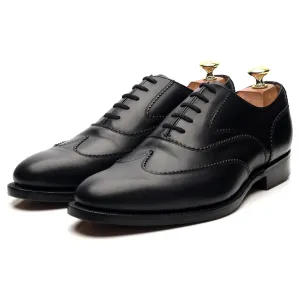 'Kenford' Black Leather Oxford UK 8 G