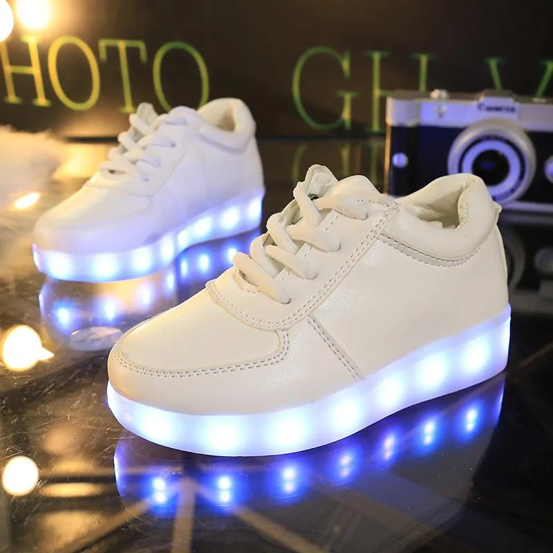 Kids Low Top Led Shoes