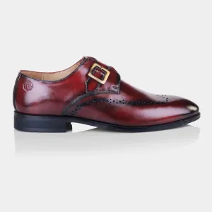 Klark Single Monk (Oxblood)