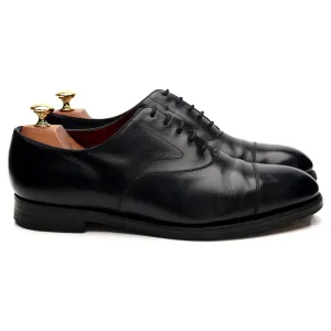 Kurt Geiger 'Chelsea' Navy Blue Leather Oxford UK 9 F
