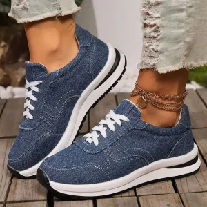 Lace Up Canvas Athletic