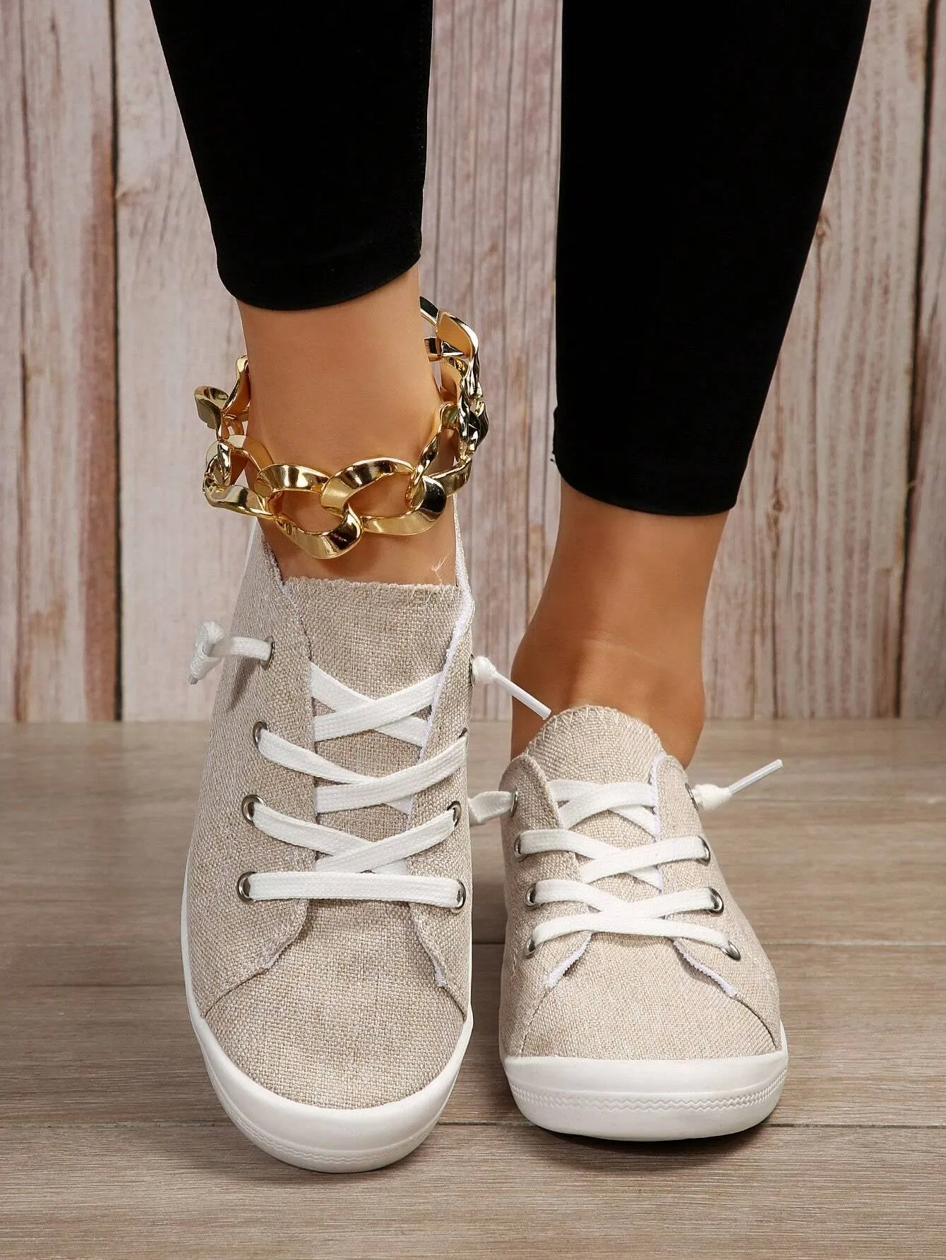 Lace Up Casual Sneakers