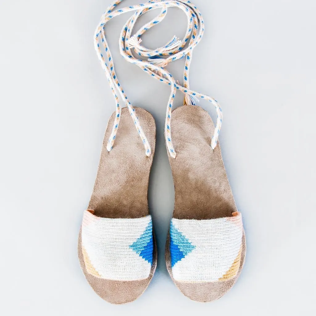Lace-Up Sandals - Shuaru Snowbound