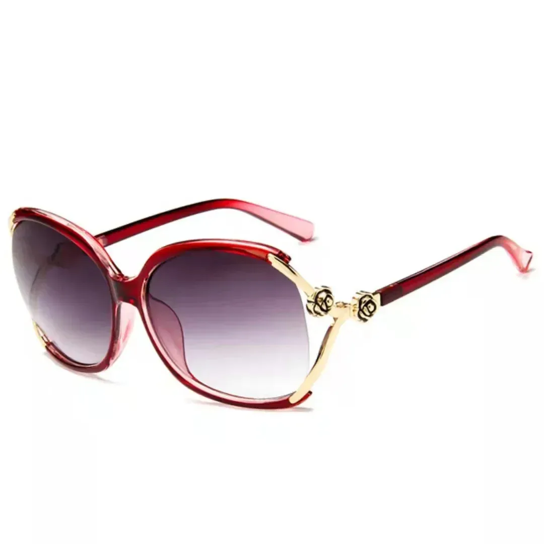 Large Frame Circular Sunglasses for Women