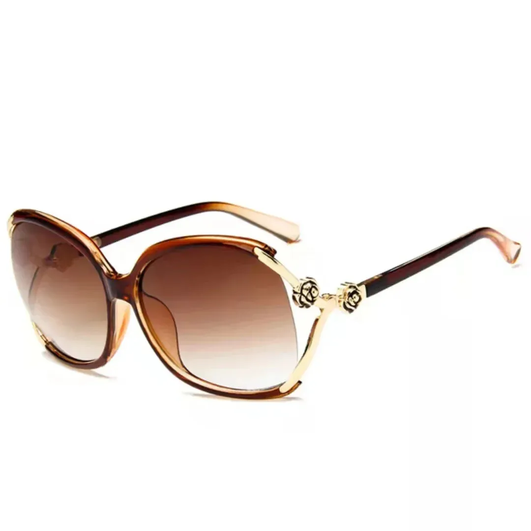 Large Frame Circular Sunglasses for Women