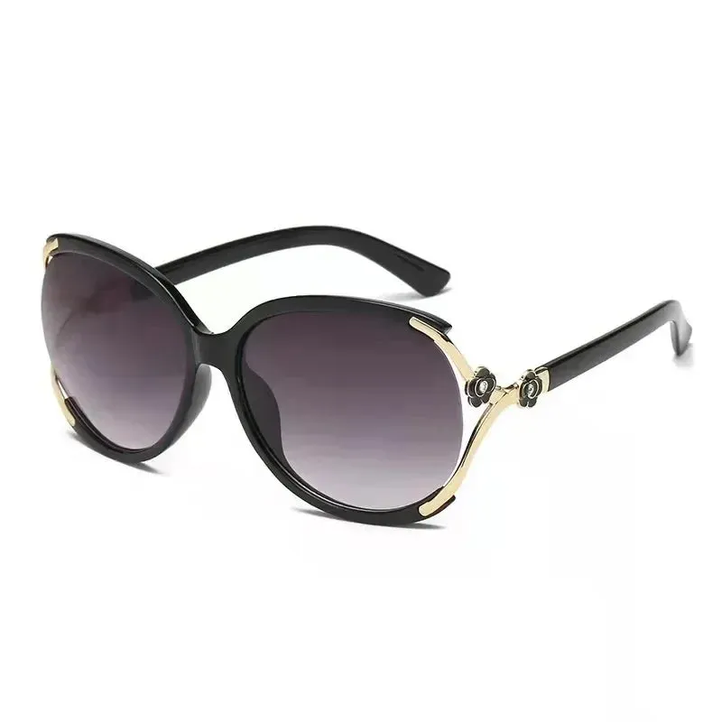 Large Frame Circular Sunglasses for Women