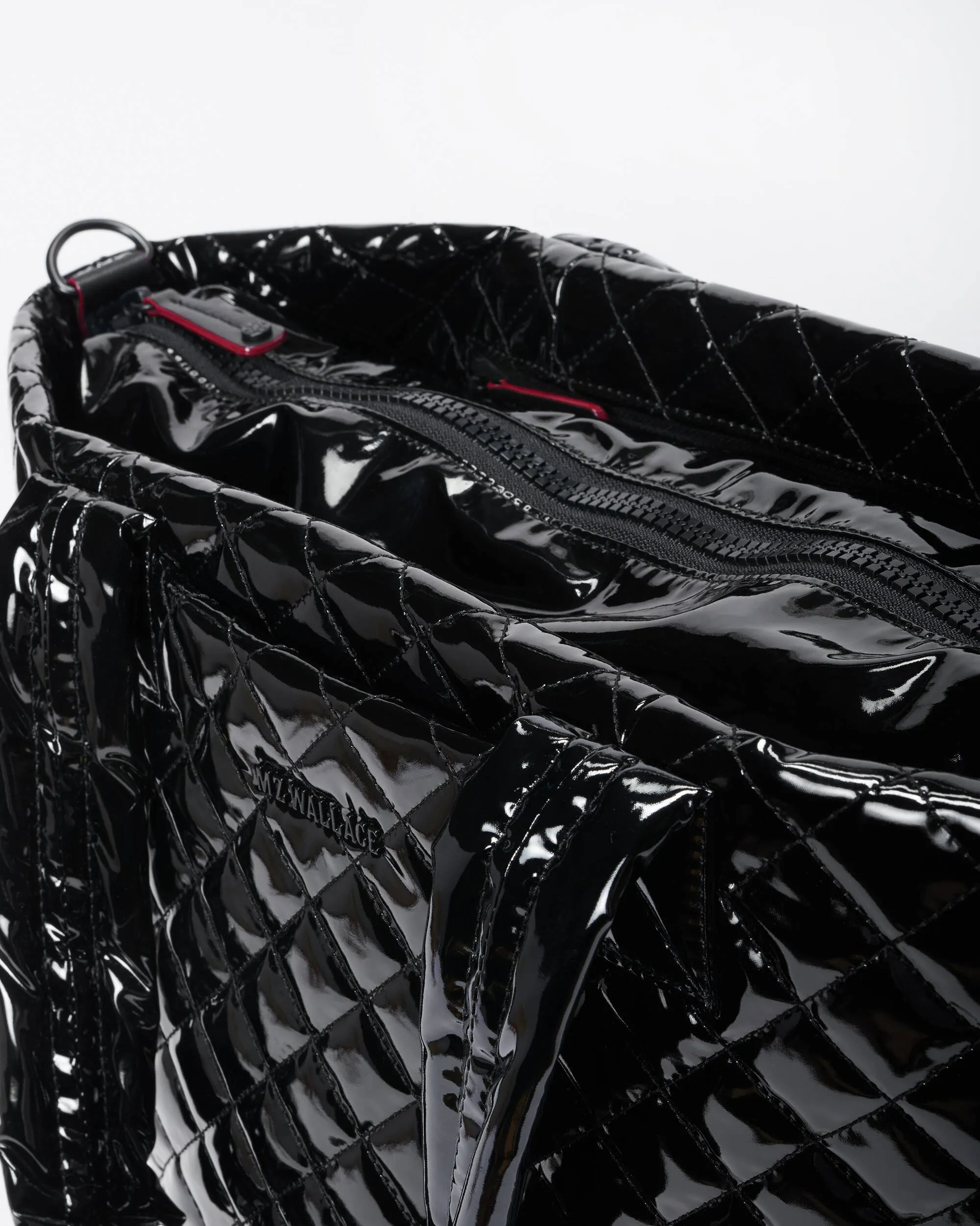 Large Metro Tote Deluxe | Black Lacquer