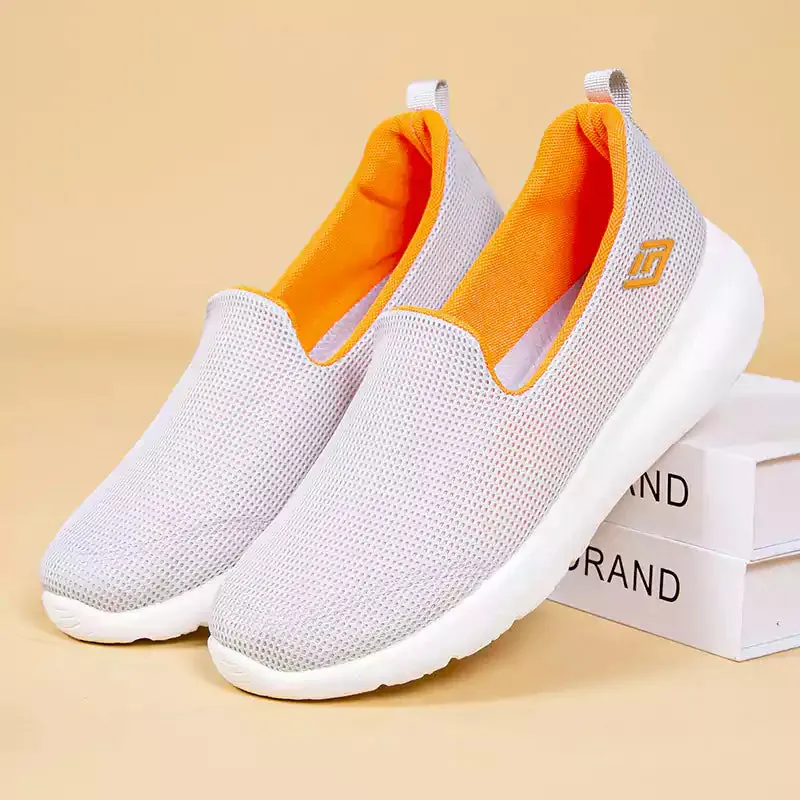 🔥Last Day 49% OFF - Women Light weight Soft-soled Flyknit Walking Shoes