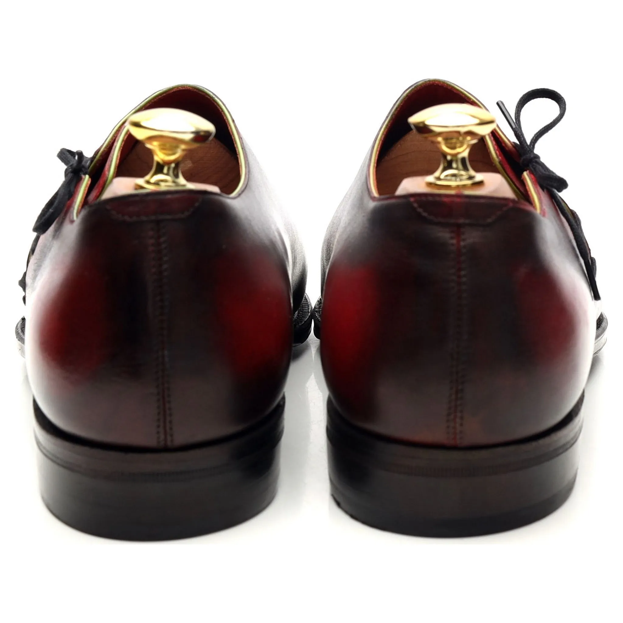 'Lateral Lace' Red Leather Oxford UK 8.5 E