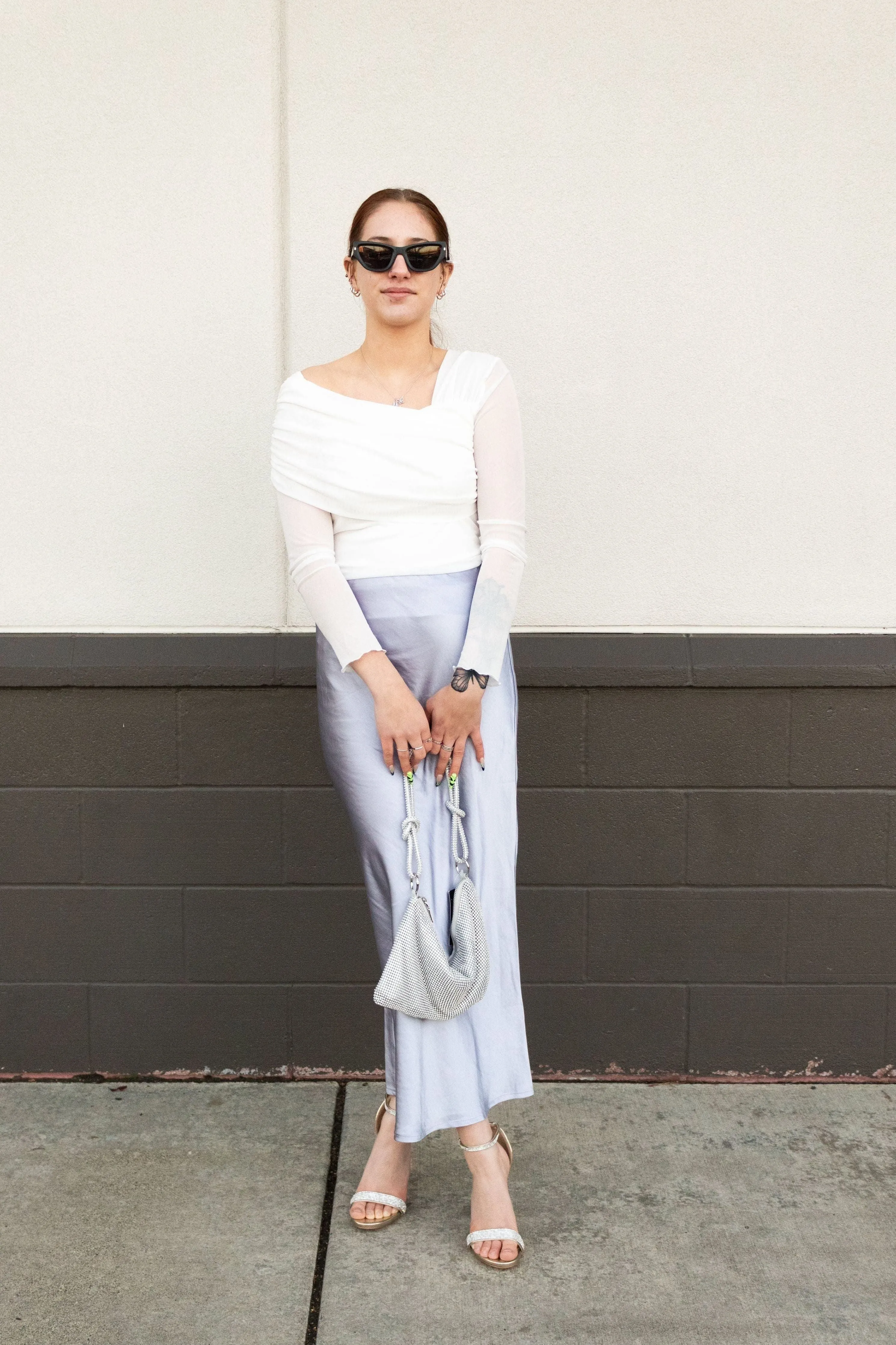 Lavender Maxi Skirt