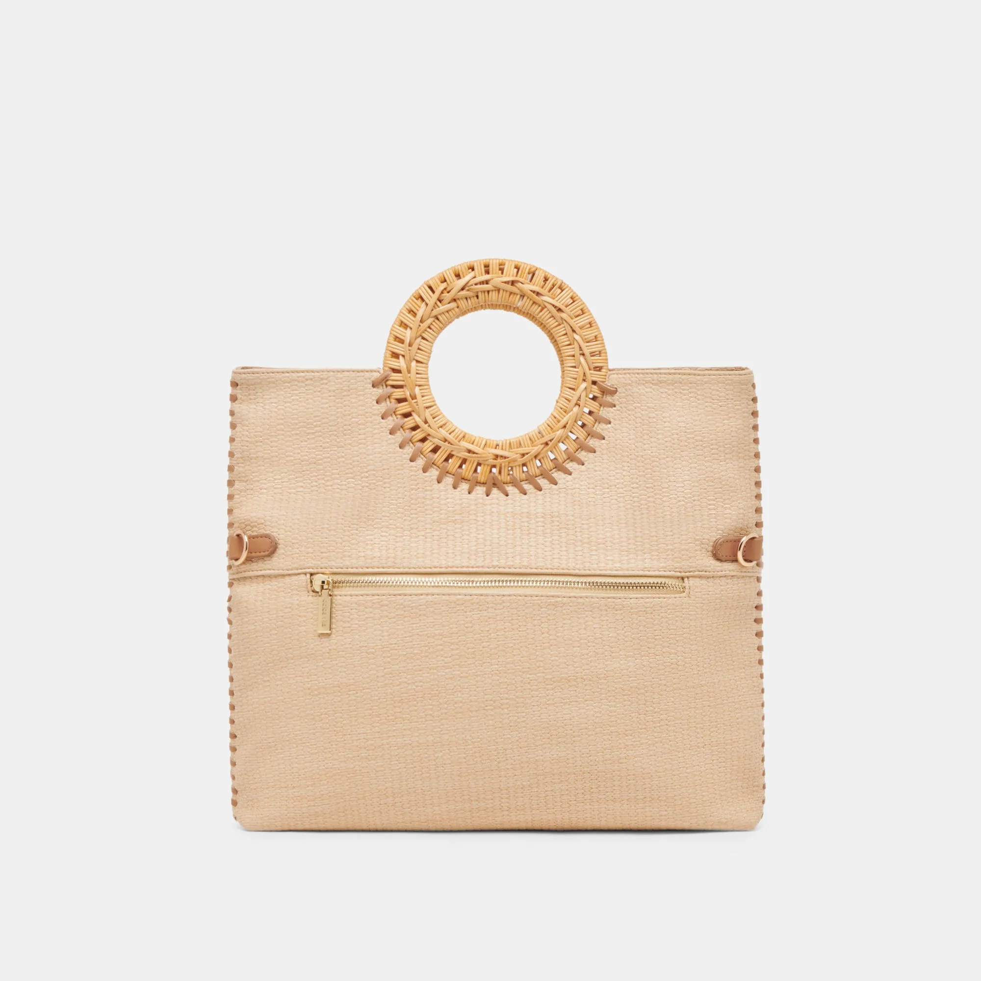 LILAH CLUTCH NATURAL EMBOSSED STELLA