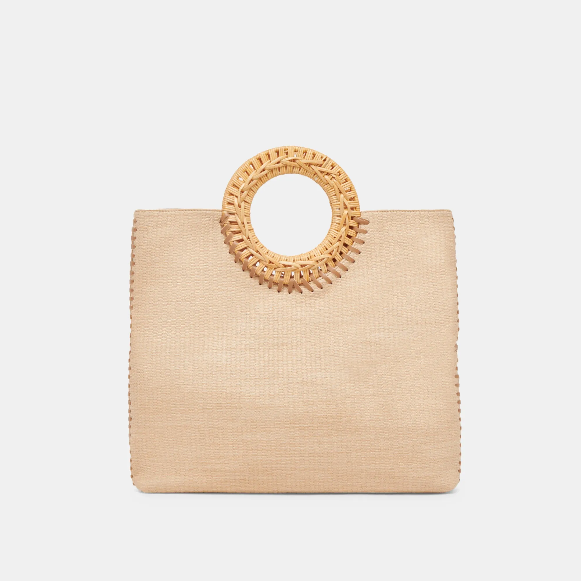 LILAH CLUTCH NATURAL EMBOSSED STELLA
