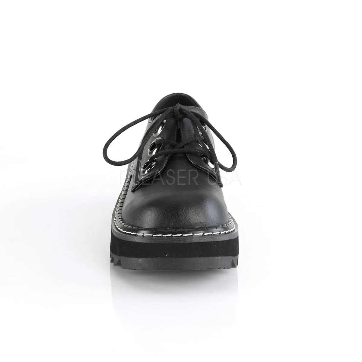 LILITH-99  Black Vegan Leather