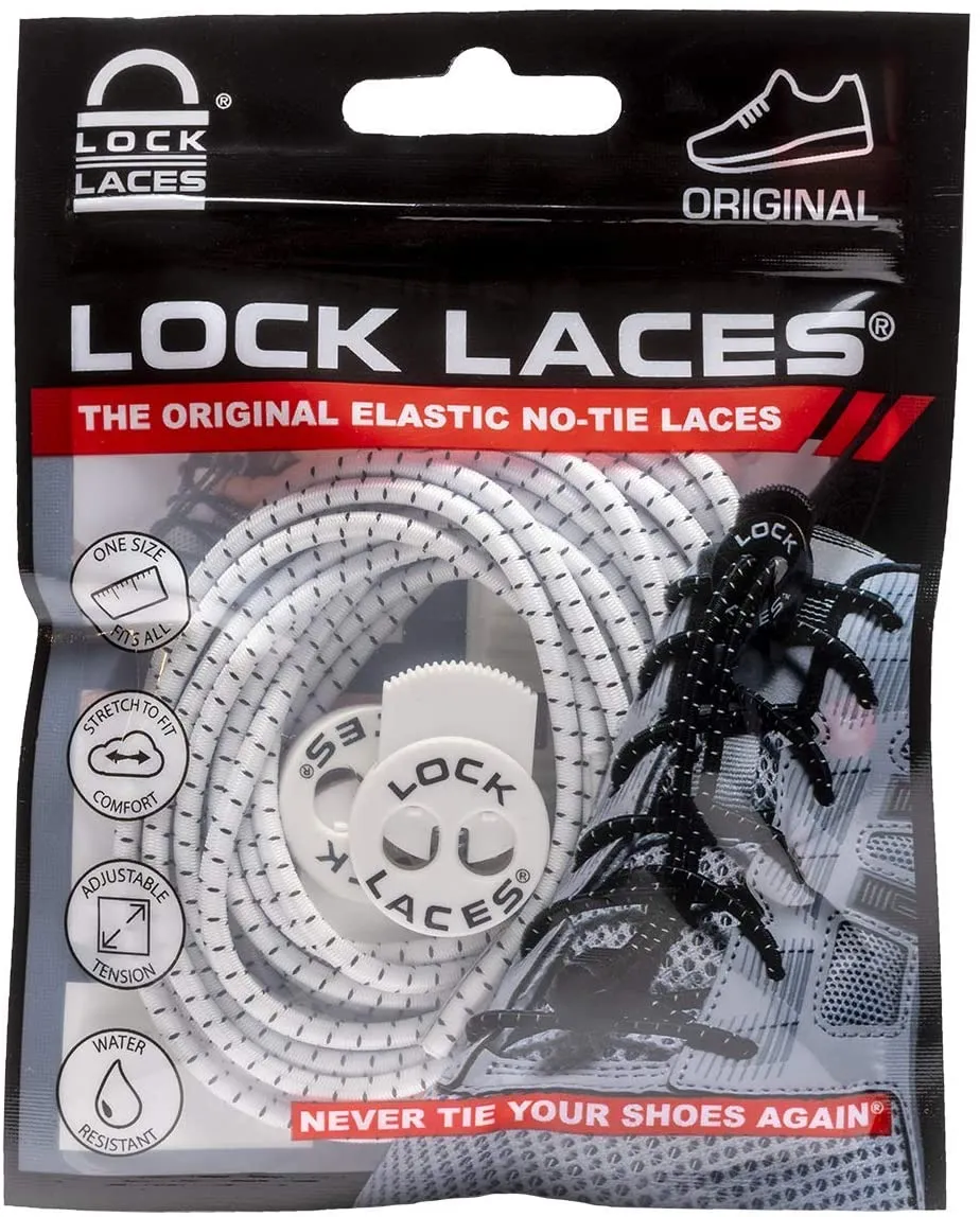 Lock Laces - white