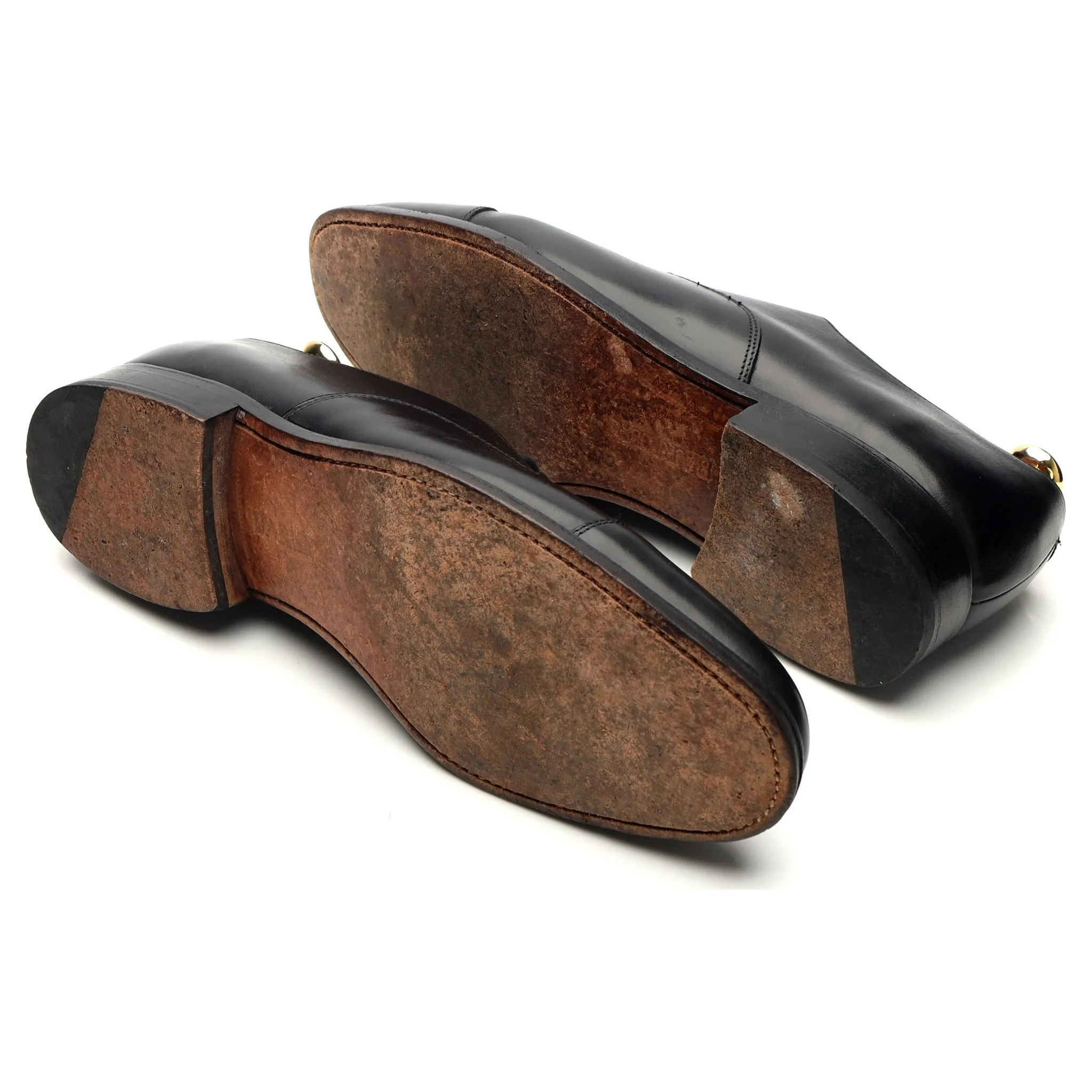 'Luton' Black Leather Oxford UK 9 G