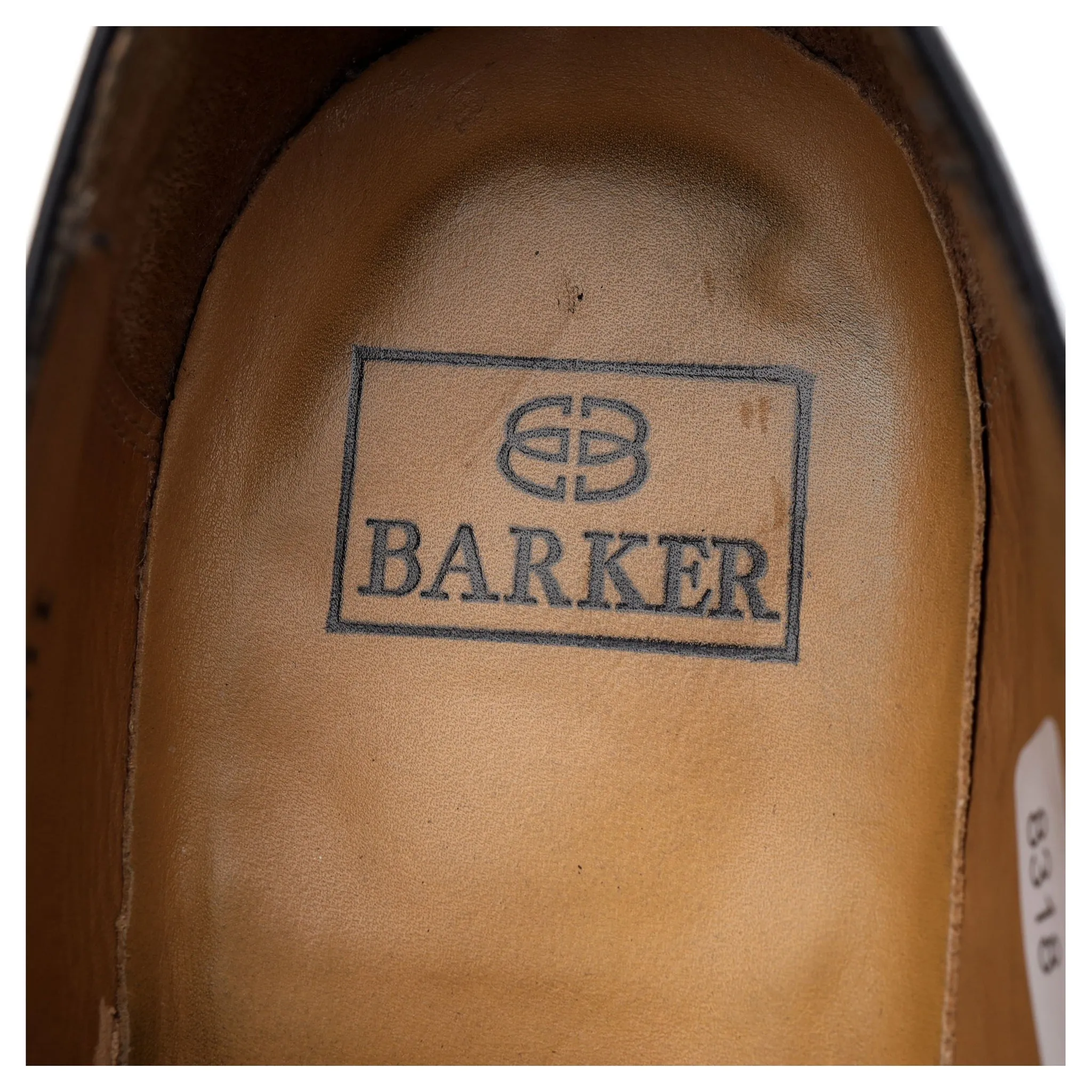 'Luton' Black Leather Oxford UK 9 G