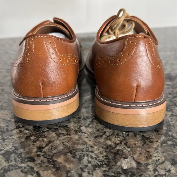 Madden men’s M-alk cognac Oxford  9M New