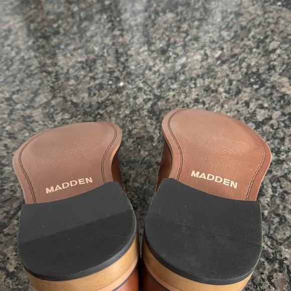 Madden men’s M-alk cognac Oxford  9M New