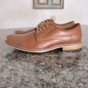 Madden men’s M-alk cognac Oxford  9M New