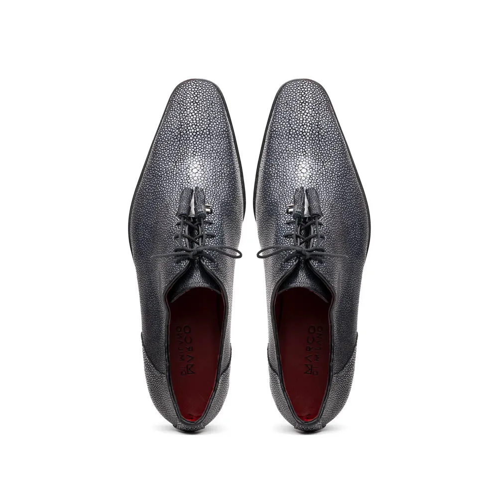 Marco Di Milano Pannuci Black Stingray Dress Oxfords
