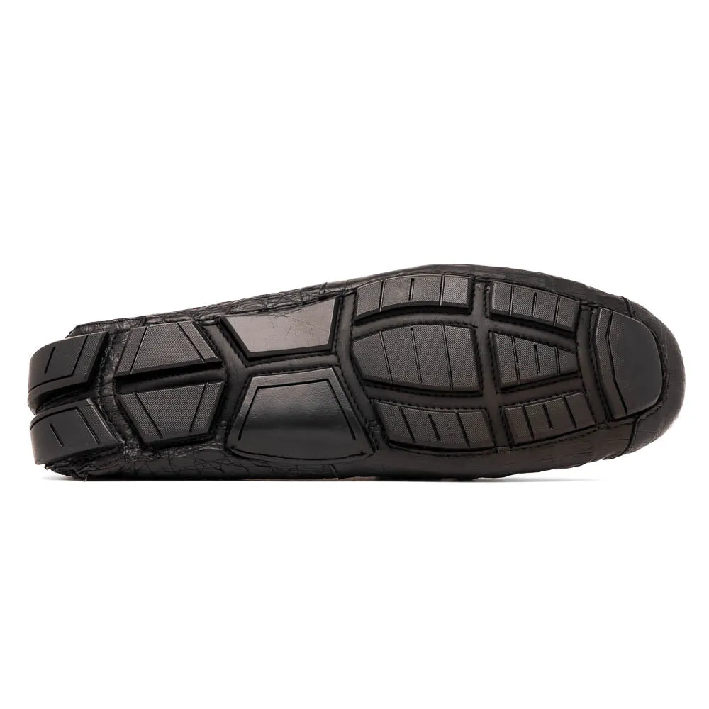 Marco Di Milano Parma Black Caiman Belly Bit Drivers