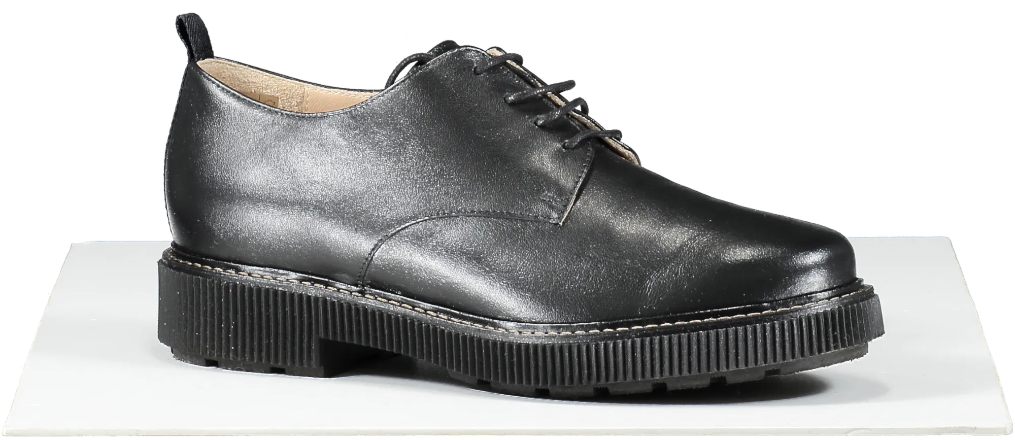 Marina Rinaldi Black Lace Up Shoes UK 6 EU 39 👠
