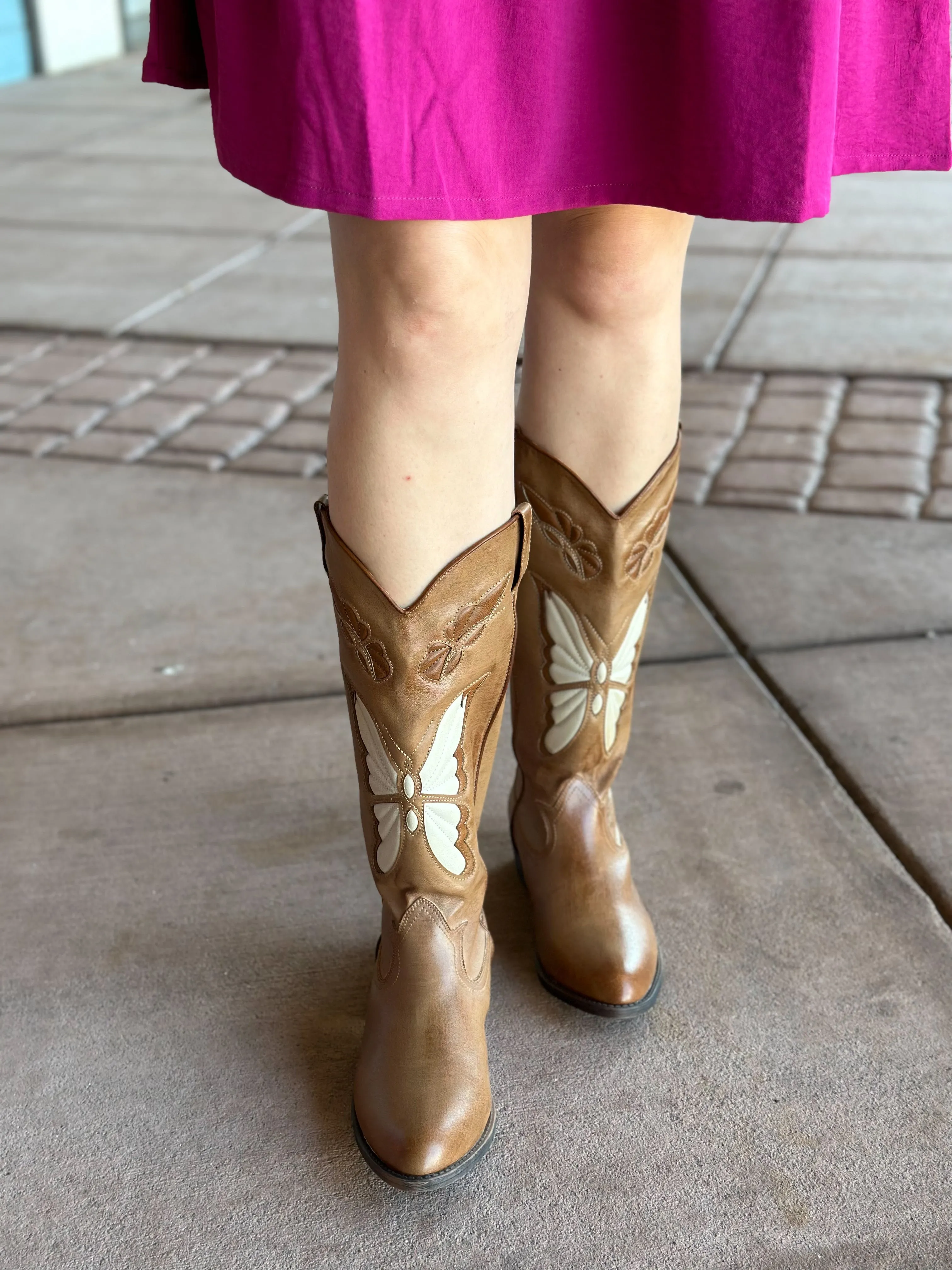 Mariposa Boot - Tan