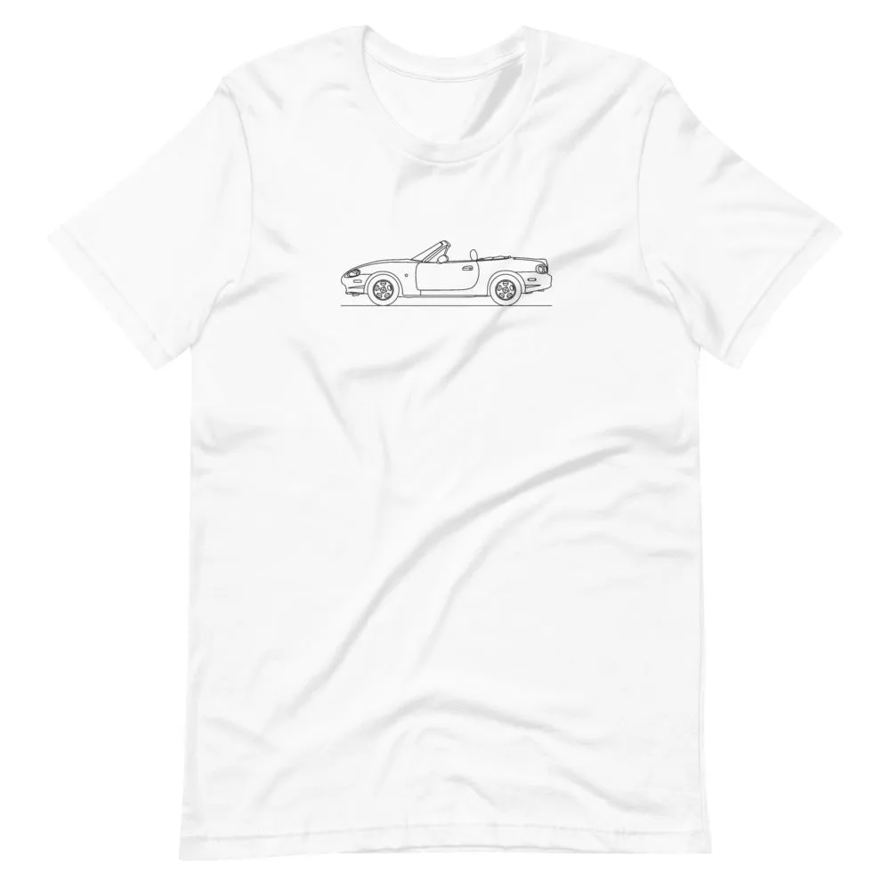 Mazda MX-5 Miata NB silhouette T-shirt