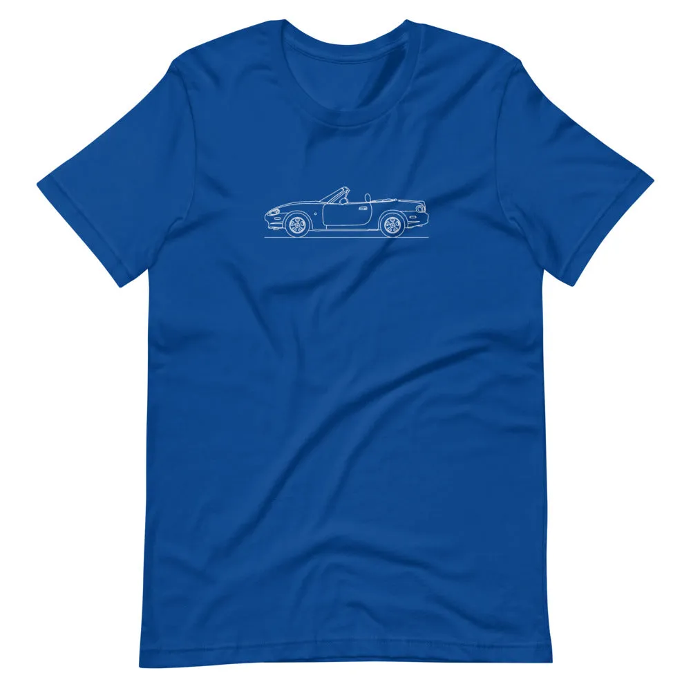 Mazda MX-5 Miata NB silhouette T-shirt