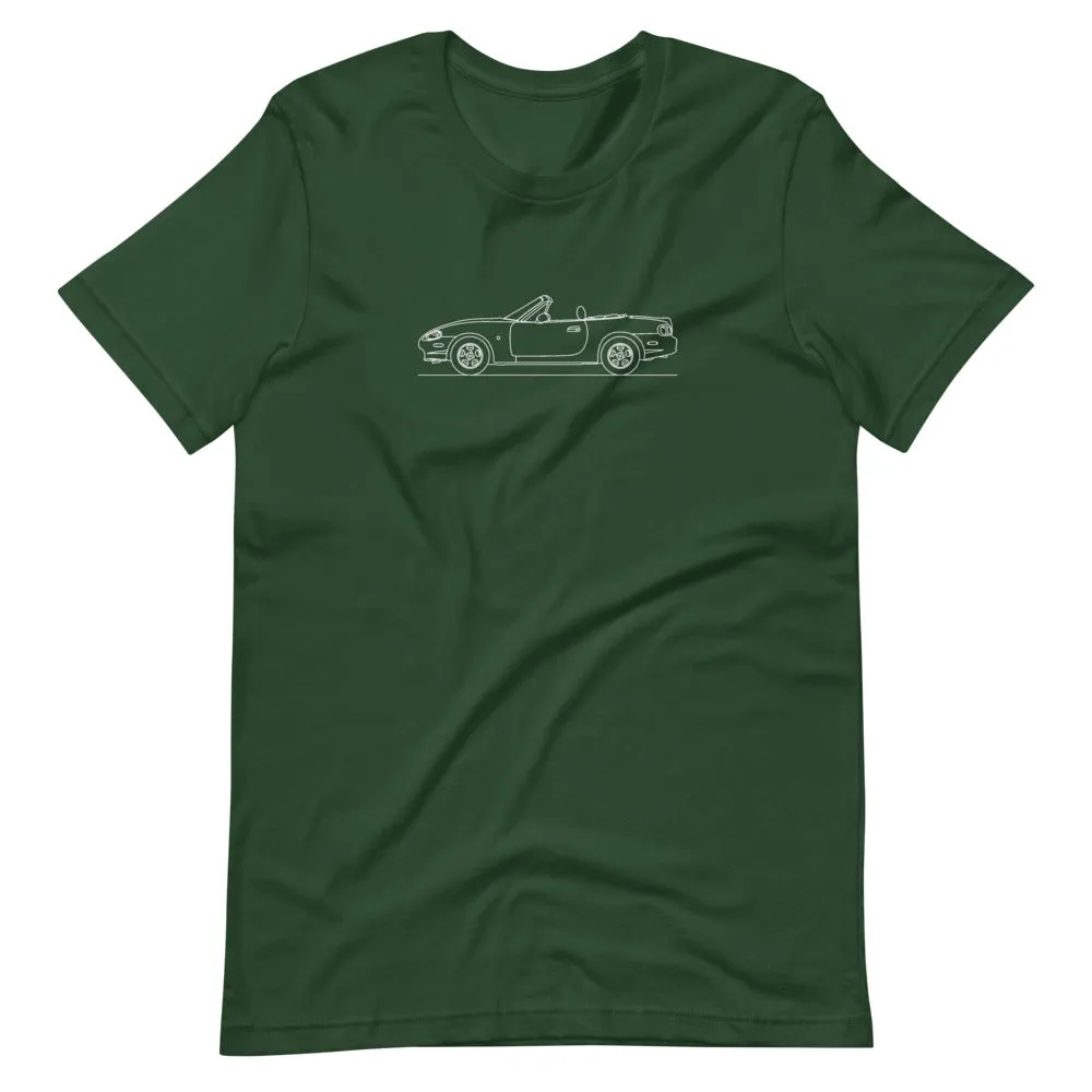 Mazda MX-5 Miata NB silhouette T-shirt