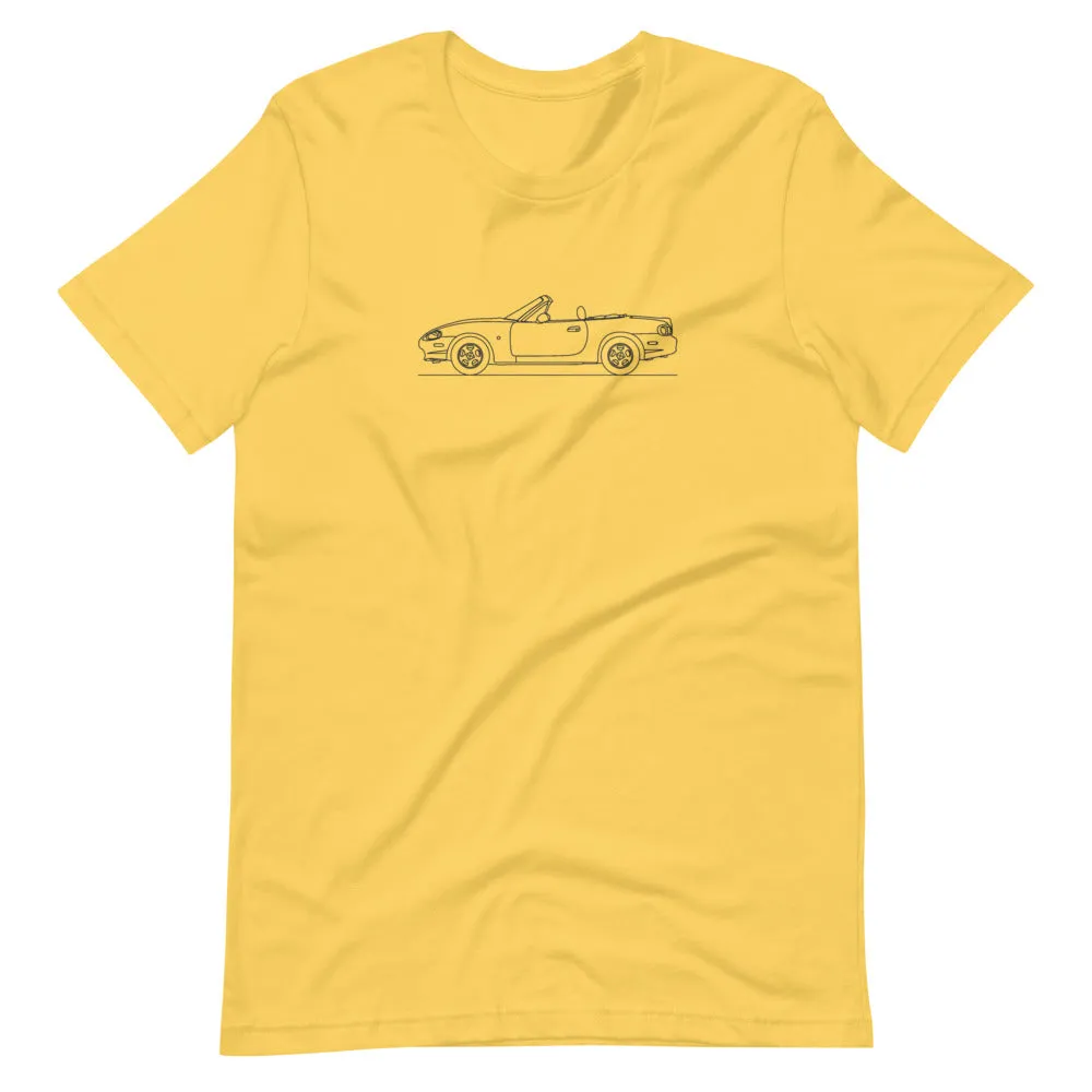 Mazda MX-5 Miata NB silhouette T-shirt